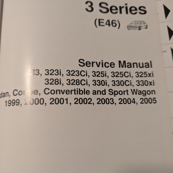 BMW 3 Series Service Manual - Picture 4 of 6